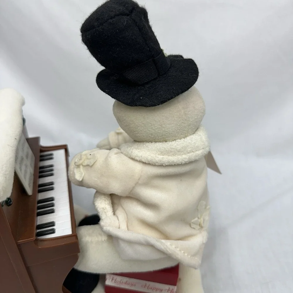 Hallmark 2005 Jingle Pals Piano Playing‎ Snowman Lights Music *No Movement *READ